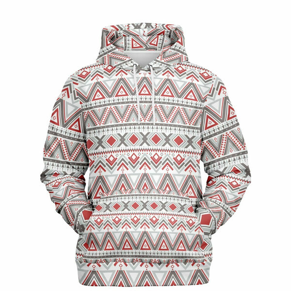 Abstract Isometric Pattern Hoodie