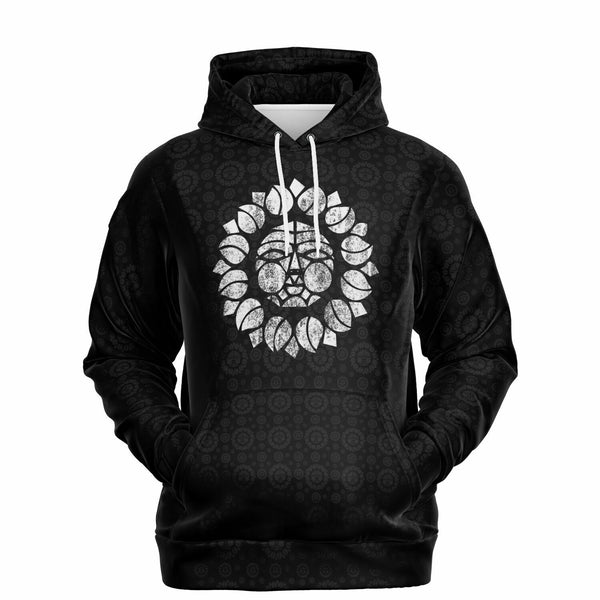 The East Side Full Print Pattern Vintage Hoodie