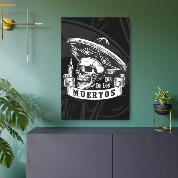 Día De Los Muertos - Metal Art Sign