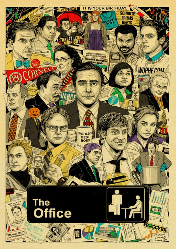 THE OFFICE TV SHOW Vintage Posters