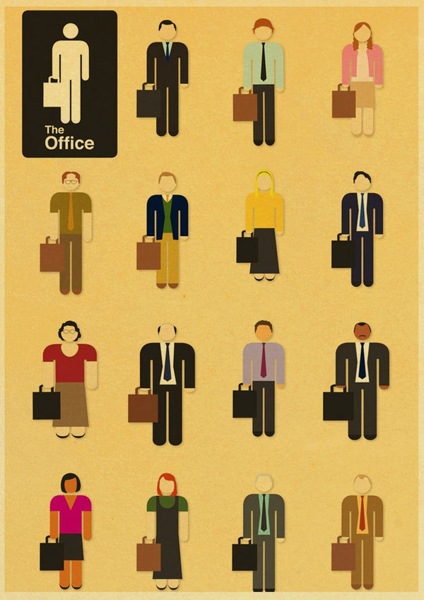 THE OFFICE TV SHOW Vintage Posters