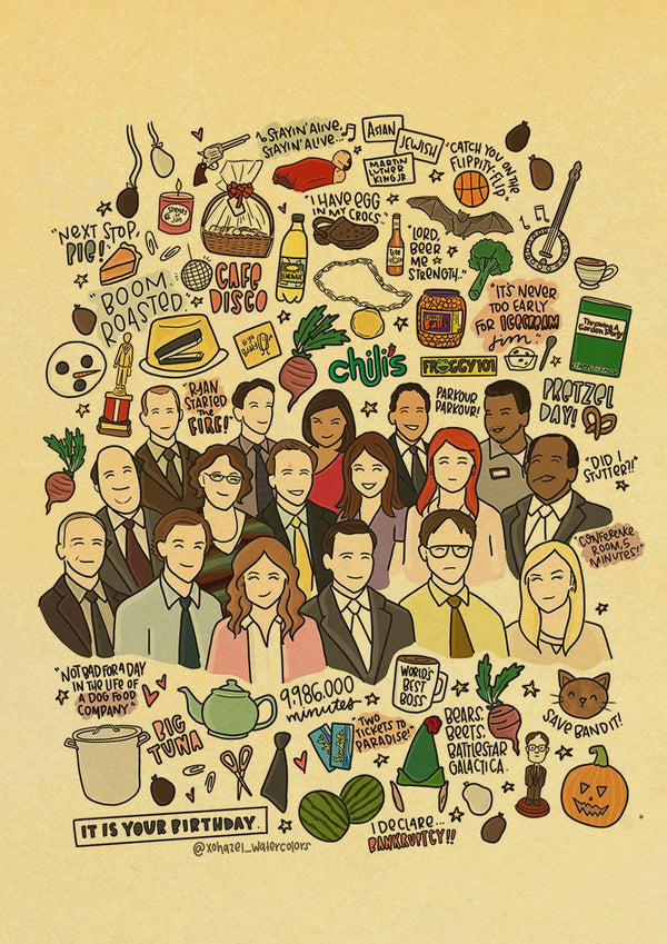 THE OFFICE TV SHOW Vintage Posters