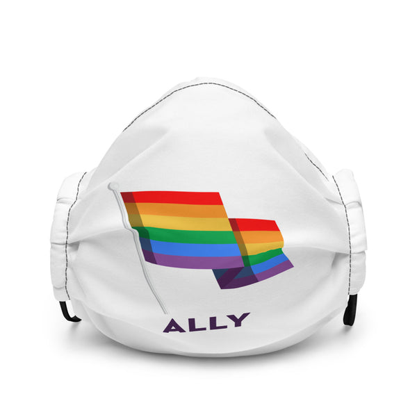 LGBTQ - PRIDE - FACE MASK - BE AN ALLY!