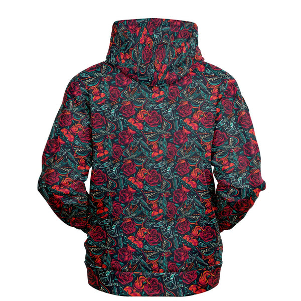 The Scorned Heart Tattoo Pattern Hoodie