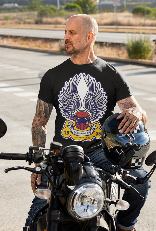 Cali Moto Club Helmet Wing Shirt