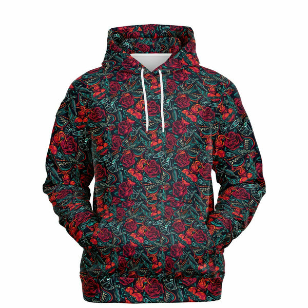 The Scorned Heart Tattoo Pattern Hoodie