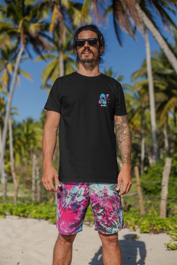 GOODBAR - ENDLESS SUMMER - LONGBOARD SURF SQUAD TRI BLEND SHIRT