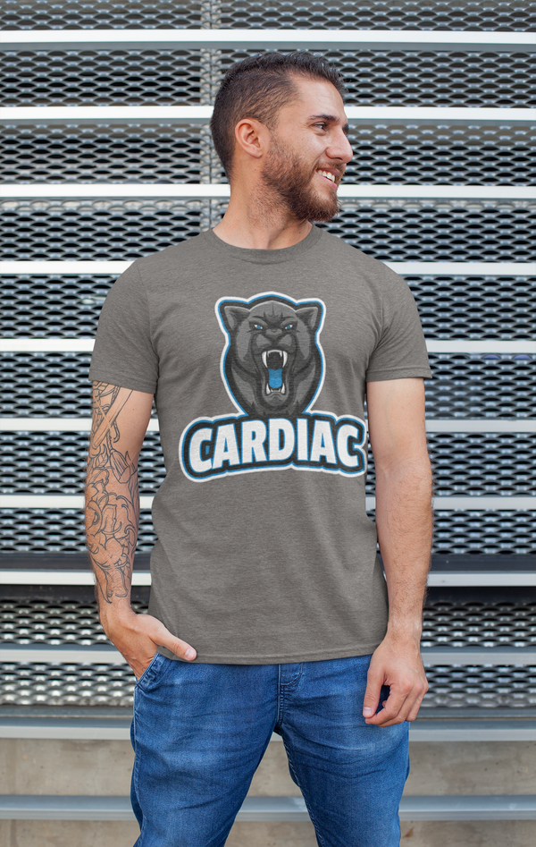 Cardiac Cats - Carolina Panthers Tri Blend Shirt