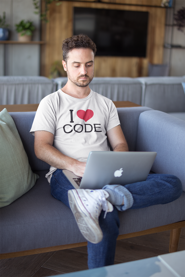 I Love CODE Tri-Blend Shirt