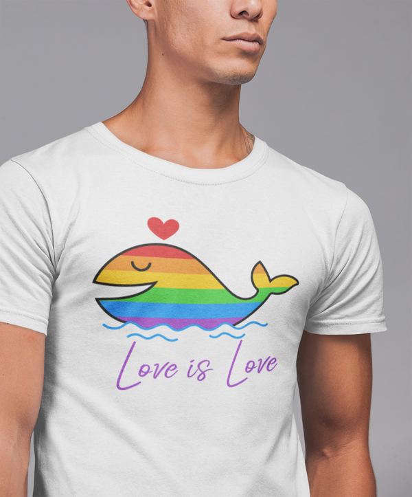 LGBTQ - PRIDE - PRIDE WHALE - LOVE is LOVE! #LetMeBeVeryQueer