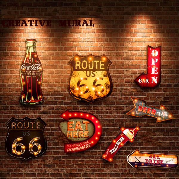 Vintage LED Light Neon Signs