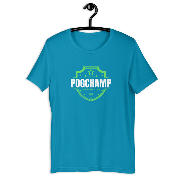 GAMER - POGCHAMP - BIG BRAIN CLUB GAMING SHIRT