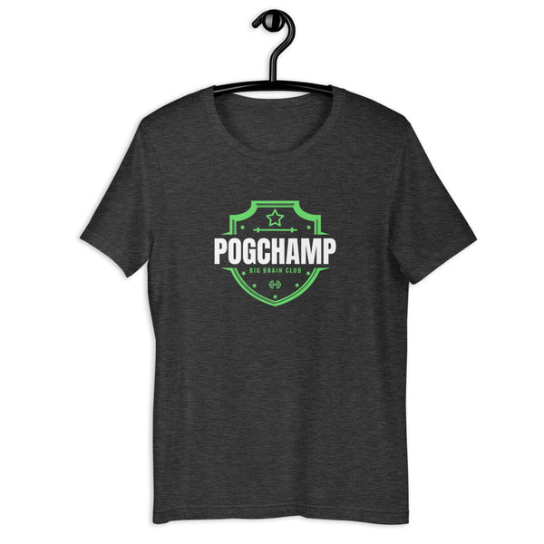 GAMER - POGCHAMP - BIG BRAIN CLUB GAMING SHIRT