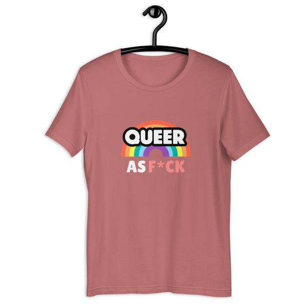 LGBTQ - PRIDE - QUEER AF RAINBOW