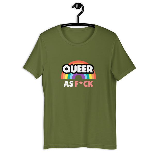 LGBTQ - PRIDE - QUEER AF RAINBOW