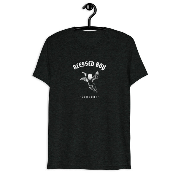 GOODBAR - BLESSED - FROM HEAVEN ABOVE TRI-BLEND TSHIRT