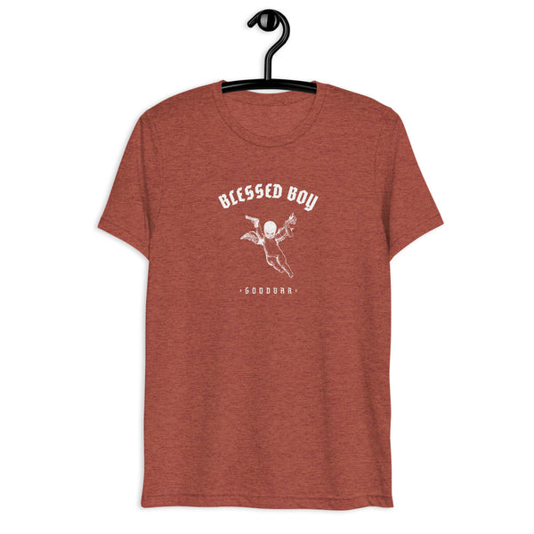 GOODBAR - BLESSED - FROM HEAVEN ABOVE TRI-BLEND TSHIRT