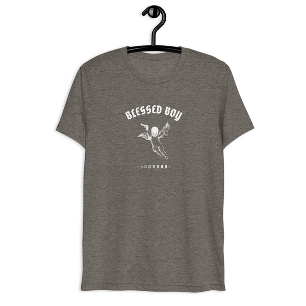 GOODBAR - BLESSED - FROM HEAVEN ABOVE TRI-BLEND TSHIRT