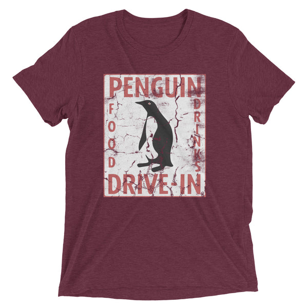 The Distressed Penguin Vintage Throwback Shirt