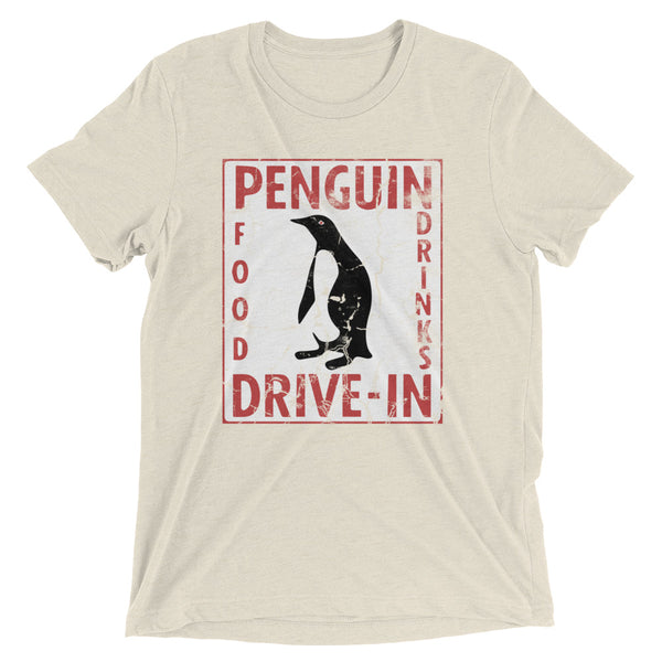 The Distressed Penguin Vintage Throwback Shirt